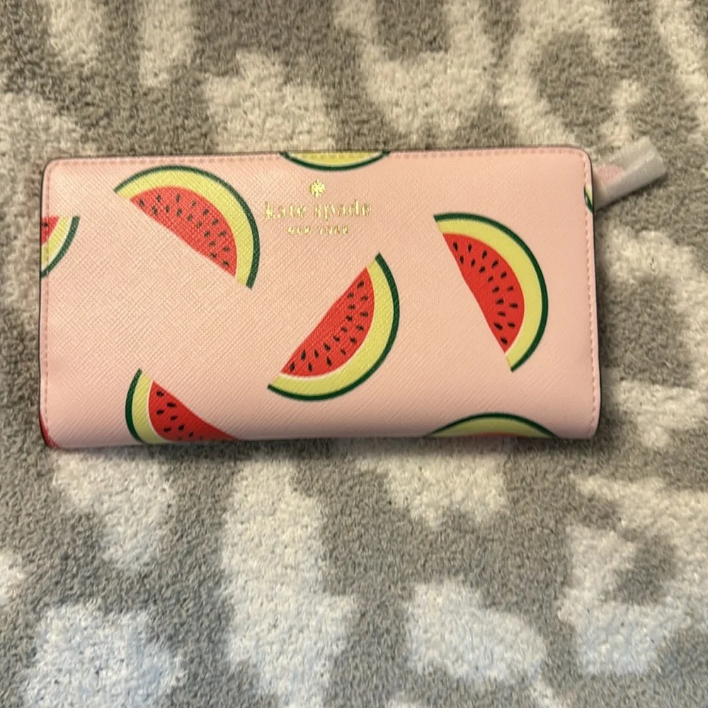NWT! Marlee watermelon party print tote and matching Marlee wallet - Picture 4 of 7